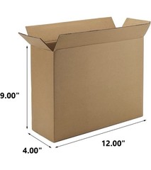 40 ~ 12x9x4 Cardboard Paper Box Mailing Packing Shipping Box Corrugated Carton