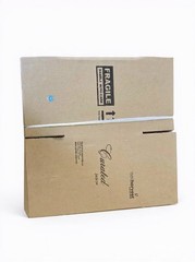 20 Pack Natharvest Curated Empty Boxes 8x8x8 Kraft Shipper ENESCORP NEW FLAT