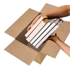 UBMOVE Small Moving Boxes (25 Pack) Size: 16x10x10″ Packing Cardboard Box