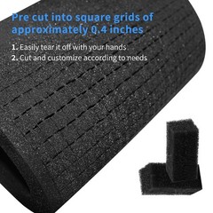 2PCS Pick and Pluck Foam 16 x 12 x 1in, High Density PU Customizable Pick Apa…