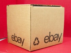 4″ x 4″ x 4″ E-Bay Branded Boxes 25 Boxes