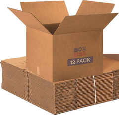 Moving Boxes Medium 18″L X 14″W X 12″H 10-Pack | Corrugated Cardboard Box for Sh