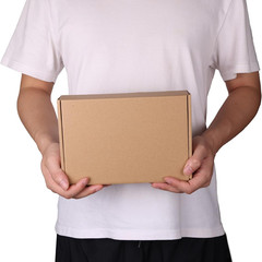 9X6X2 Inch Small Shipping Boxes, Set of 6 Mailing Boxes, Brown | Single Corrugat