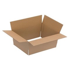 100 Sturdy & Lightweight Corrugated Paper Boxes 6x4x2″（15.2*10.2*5.1cm）Yellow