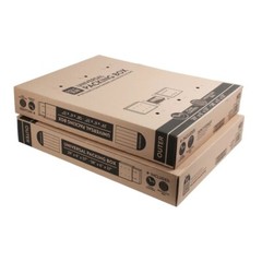 Universal Moving Box with Cushioning, Fits TVs up to 65″, 2 Count