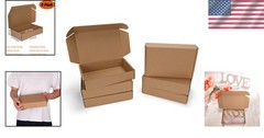 Lightweight 6 Pack 9x6x2 Inch Shipping Boxes – Ideal for Business and Gifting