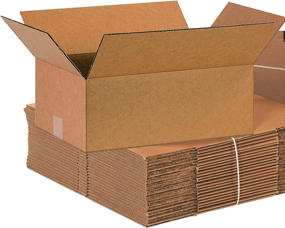 25pcs 16x10x6 Corrugated Cardboard Storage Boxes, Medium | Shipping, Packaging