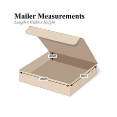 Partners Brand PML662K 6″L x 6″W x 2″H, Kraft (Pack of 50) (001) 6″ x 6″ x 2″