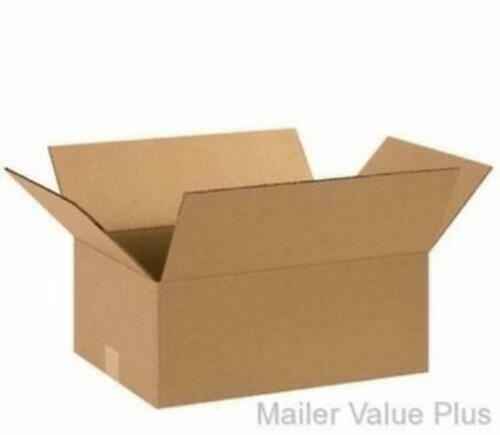50 – 14 x 8 x 5 Corrugated Shipping Boxes Packing Storage Cartons Cardboard Box