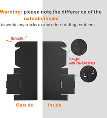 50 Pack 4X4X2” Small Shipping Boxes, Corrugated Cardboard Mailers for Business,