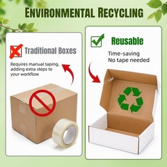 30 Pack Shipping Boxes for Small Business, 9 x 6 x 3 Inches White Small Cardb…