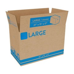 (10 pack) Pen+Gear Large Moving Boxes, 27L x 15W x 17H, Kraft