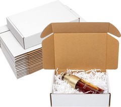 Lightweight & Sturdy 7x5x2 Shipping Boxes – 25 Pack, Ideal for Gifts & Crafts
