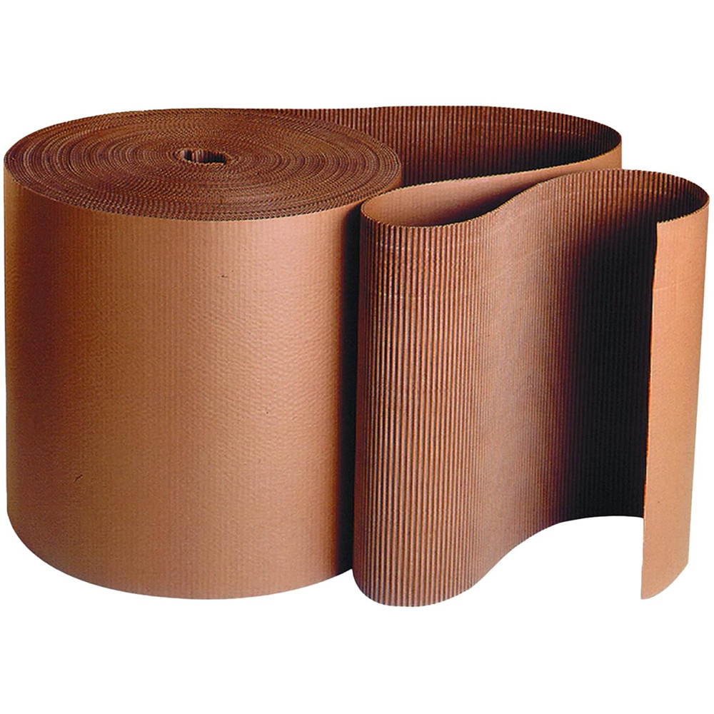 AVIDITI Shipping Corrugated Roll Kraft, 12″ x 250′, 1-Pack | Corrugated Cardboar