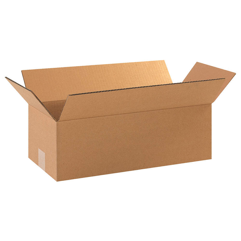 GRAINGER APPROVED 55VH36 Shipping Box,Long,Single Wall,32 ECT PK 25