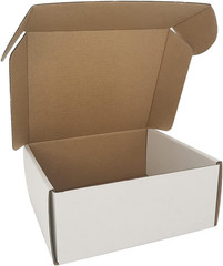50 Pack 7X6X3” Small Shipping Boxes, Corrugated Cardboard Mailers for Business,