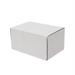50PCS 6x4x3″ Corrugated Paper Packaging Boxes Shipping Moving Box White Outside