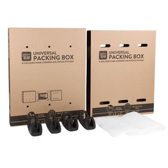 NEW Pen + Gear Universal Moving Box with Cushioning, Fits TVs up to 65″, 2 Count