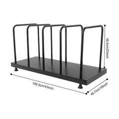 43″Lx18″Wx23″H Pole Adjustable Steel Carton Stand Cardboard Box Stand Rack