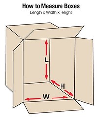 AVIDITI 15 x 10 x 6 Corrugated Cardboard Boxes, Medium 15L x 10W x 6H, Pack of 2