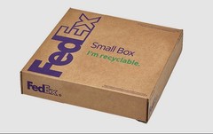 FedEx Express Small Box,Peel n’ Seal Box (Brand New, Pack Of 5)