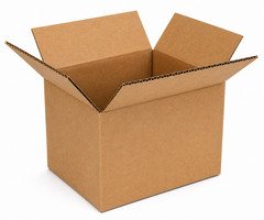 25 4x4x4 Cube Corrugated Shipping Packing Moving Mailing storage Cartons Boxes