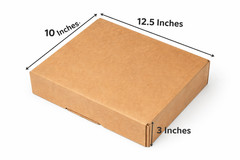 📦LOT OF 25 12 x 10 x 3″ Corrugated Kraft Mail Shipping Box FREE SHIP Cardboard
