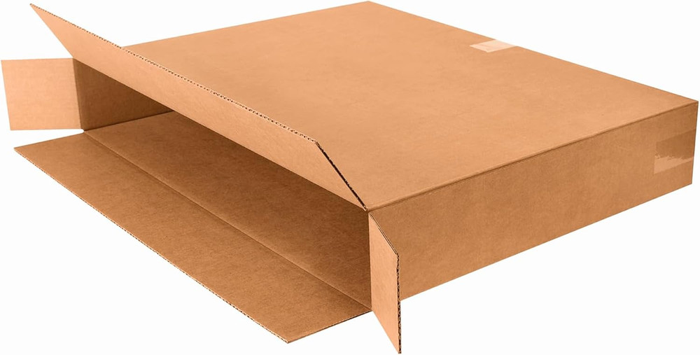 Moving Boxes, 30″L x 5″W x 24″H 10-Pack Large Side Loading Corrugated Cardboard