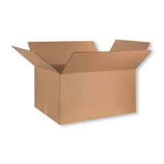 20 x 18 x 12″ Corrugated Boxes ECT-32 Brown Shipping/Moving Boxes 10/Bundle