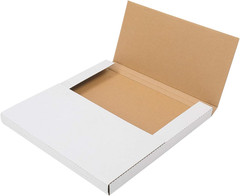 White Vinyl Record LP Shipping Mailer Boxes Album Paper Box, Shipping Mailing Bo