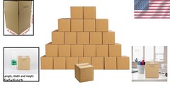 Brand New Cardboard Boxes 6x6x6 Inches Small Shipping Boxes, 25 Pack
