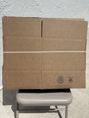 U-Line S-4853 Corrugated Cardboard Shipping Box, 12x9x8 in. 25ct bundle