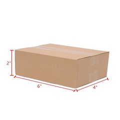 100pcs,Corrugated Cardboard Shipping Box Perfect for packing, moving,and storage