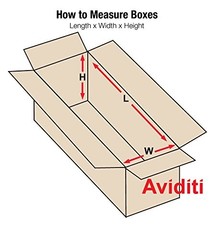 32106 Long Corrugated Cardboard Box 32″ L x 10″ W x 6 1/2″ H, Kraft, for Ship…