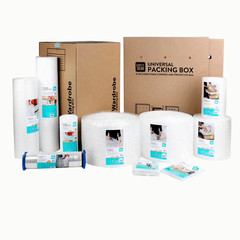 Pen + Gear Universal Moving Box with Cushioning, Fits TVs up to 65″, 2 Count