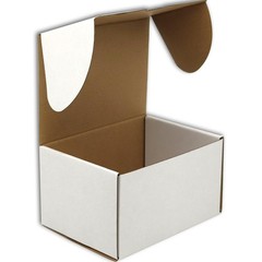 White Shipping Boxes for Small Business Pack of 15-12x9x6 inches Cardboard Co…
