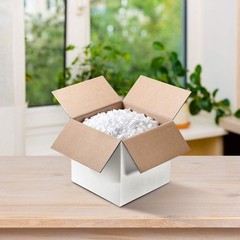 Brand New Shipping Boxes 4x4x4 White Cardboard 25 Pack