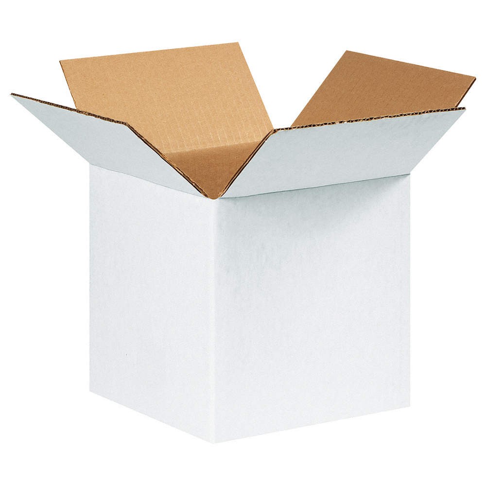 GRAINGER APPROVED 55VG41 PK 25 Shipping Box,9x9x9 in 55VG41