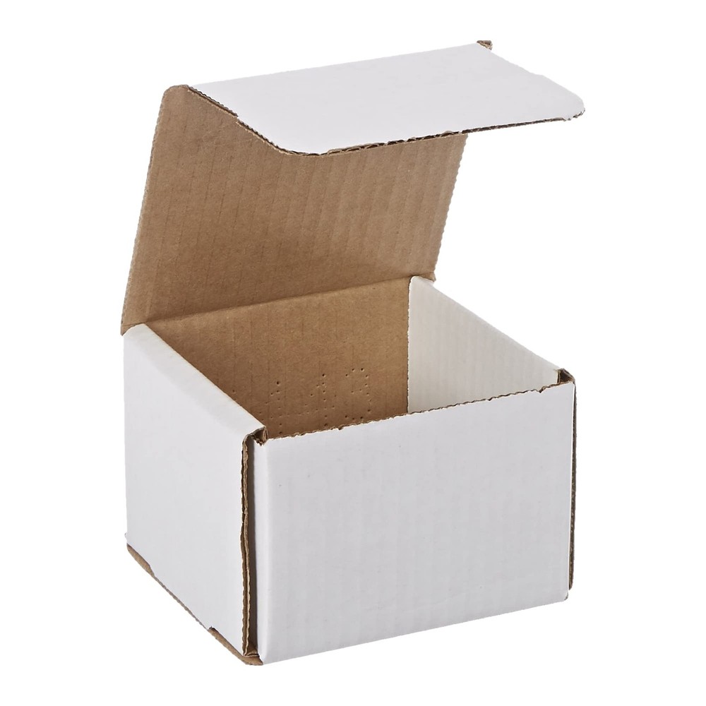 Shipping Boxes Small 4″L x 4″W x 3″H 50-Pack – Corrugated Cardboard Box for M…