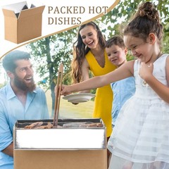 Insulated Shipping Boxes Foil Foam Cooler Carton Inside 8.7×4.5×6.1 In 6 PCS