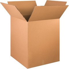 Partners Brand PHD242430DW Double Wall Boxes, 24″L x 24″W x 30″H, Kraft (Pack…