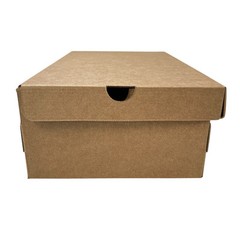 NEW – Brown Replacement Shoe Box For Sneakers 14″ X 8 3/4″ X 4 5/8″ 32 ECT