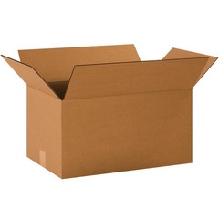 PARTNERS BRAND 20 x 12 x 10 Corrugated Cardboard Boxes, Medium 20L x 12W x 10H,
