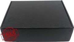 NO.1987 Black Shipping Box 14×9.5×3.1 10 Pack