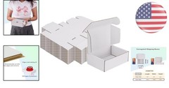 Durable Recyclable 6x4x2 Cardboard Shipping Boxes – 50 Count for Safe Mailing