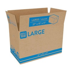 Large Moving Boxes 27x15x17 Inches 10 Pack Shipping Boxes for House Moving