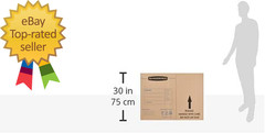 Medium up to 40 Tv/Picture Mirror Moving Box 4 Pack 37 X 4 X 27 in 7711