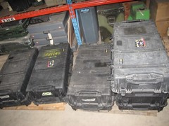 Pelican Case Protector 1780 45x25x16 OD 41x21x14 ID Wheels and Handle Black