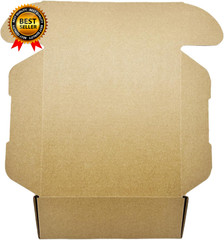 6 X 6 X 2 Inches Small Shipping Boxes 50 Pack Corrugated Cardboard Packaging