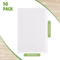 50 Pack Corrugated Cardboard Sheets Flat Hard Cardboard Inserts Back to Schoo…